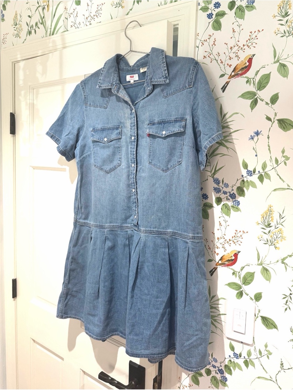 Levi's Medium Blue Denim Shirt Jacket
